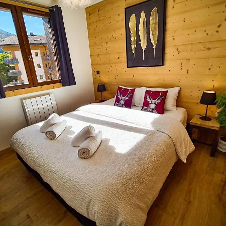 Appt Tournette - Centre Village, Vue Montagne - Aravistour Saint-Jean-de-Sixt Exterior foto
