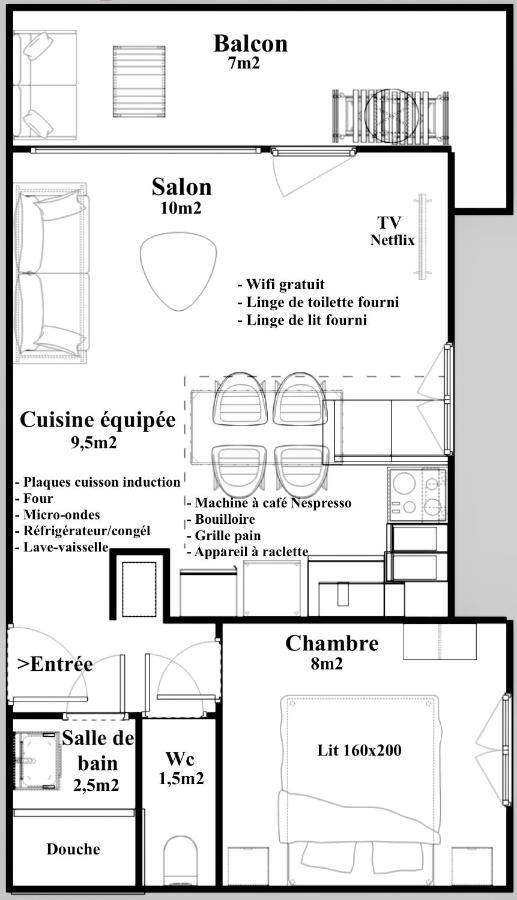 Appt Tournette - Centre Village, Vue Montagne - Aravistour Saint-Jean-de-Sixt
